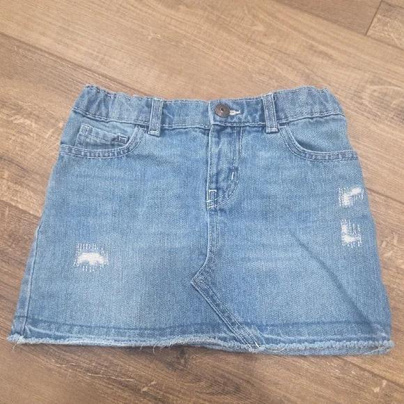 GAP And OSHKOSH Classic Blue Denim Skirt Duo - Picture 6 of 10